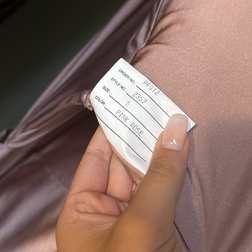 BARI JAY PINK ROSE DRESS - Picture 10 of 10